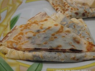 Блинчики с шоколадом