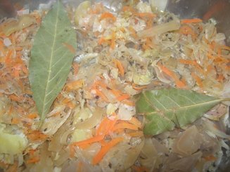 Курица с овощами