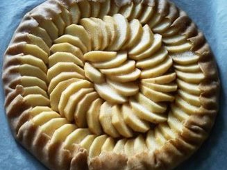 Яблочная галета