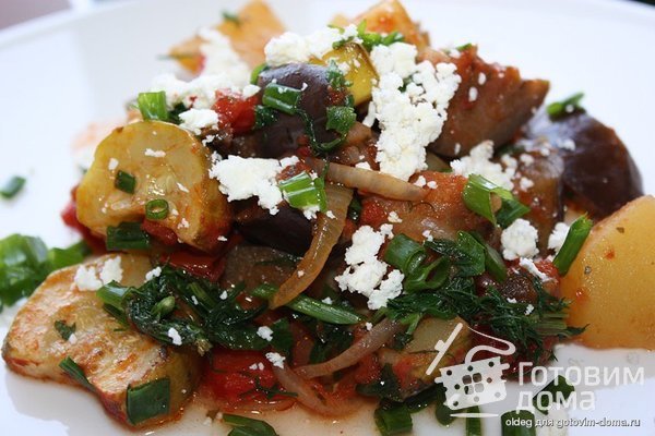 Бриам - греческое овощное рагу фото к рецепту 5