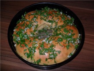 Пампушки чесночные