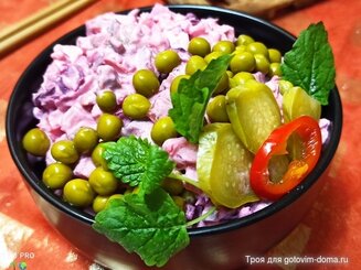 Селедка под шубой по-эстонски (или Rosolje)