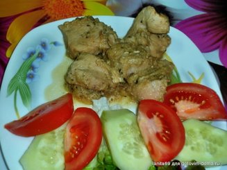 Жаркое из курицы по-еврейски
