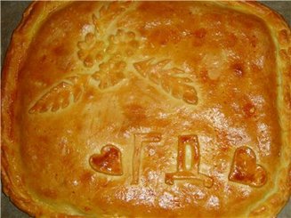 Кулебяка с капустой