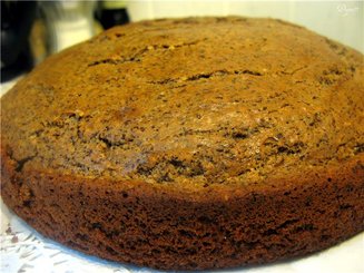 Орехово-шоколадный кекс с корицей и гвоздикой