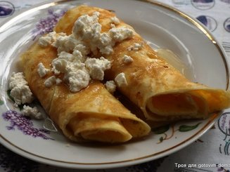 Омлет с медом