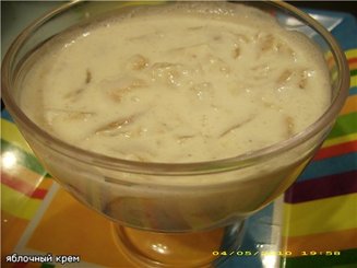 Яблочный крем