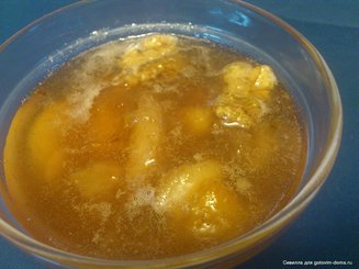 Варенье из персиков с орешками и мёдом