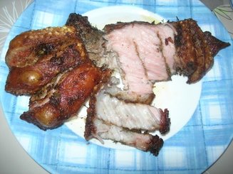 Свиная грудинка с хрустящей корочкой от Джейми Оливера