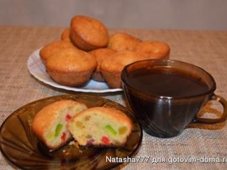 Воздушные маффины с сухофруктами