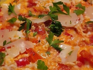 Миш-маш болгарская яичница