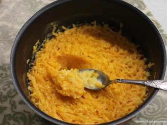 Кукурузная каша с тыквой