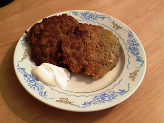 Драники с фаршем (Колдуны)