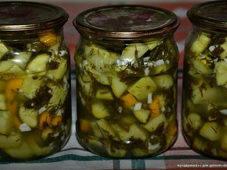 Кабачки "Как грузди"