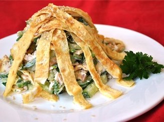 Салат "Куриная горка"