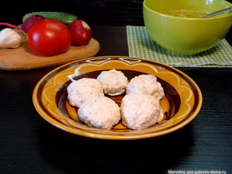 Куриные котлеты с творогом