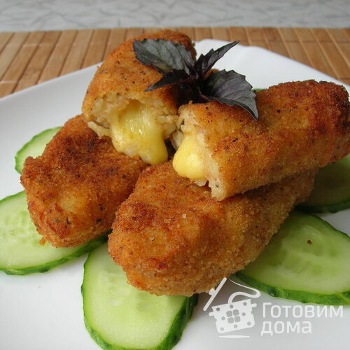 Картофельные палочки с сыром