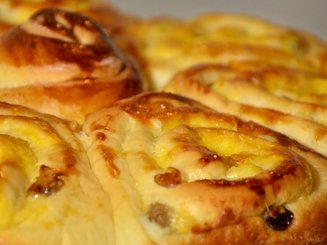 Булочки-бриоши с кремом патисьер
