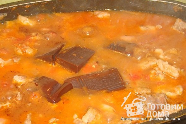 Чили Кон Карне с шоколадом фото к рецепту 11