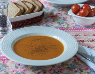 Гороховый суп с томатным соком