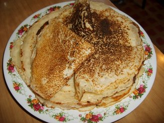 Блины "Нежные" на сливках
