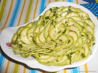 Маринованные кабачки быстрого приготовления