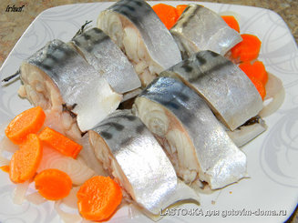 Маринованная скумбрия
