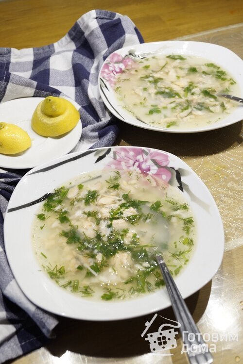 ПсарОсупа (греческий рыбный суп с рисом)