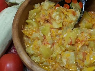 Кабачки тушёные