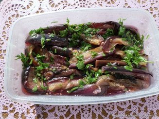 Баклажаны в меду