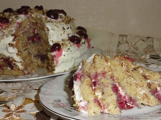 Легкий  медовик (жидкое тесто)