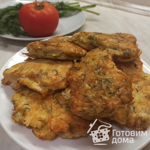 Сочные и нежные отбивные из куриной грудки в кляре с сыром