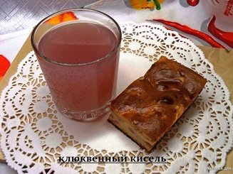 Клюквенный кисель