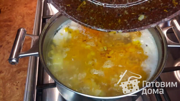 Гороховый суп с куриным филе фото к рецепту 10
