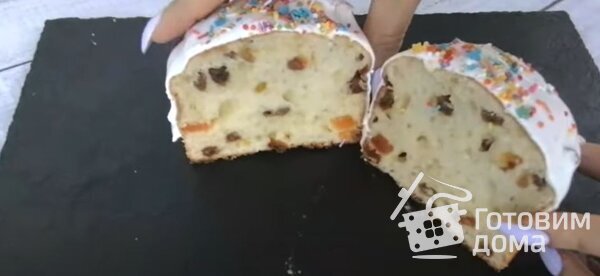 Творожные куличи без дрожжей за 1 час фото к рецепту 9