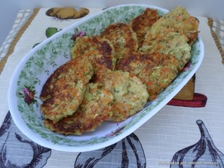 Драники из цуккини с сыром