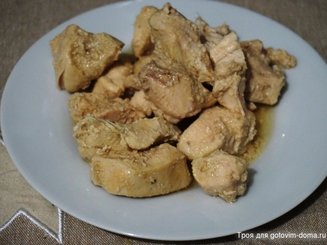Соево- сливочная курица
