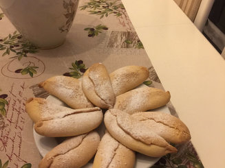 Печенье "Бананы" с творожной начинкой