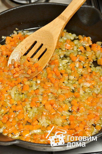 Рис с креветками и зеленым горошком фото к рецепту 7