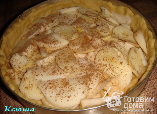 Яблочный пирог фото к рецепту 1