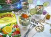 Салат- коктейль с креветками, авокадо и мини- кукурузой