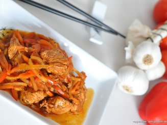 Овощная скоровода с мясом индейки