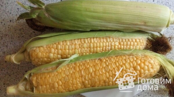 Вареная кукуруза фото к рецепту 1