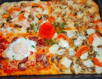 Пицца "Квадро" (4 начинки)