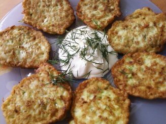 Оладьи из кабачков