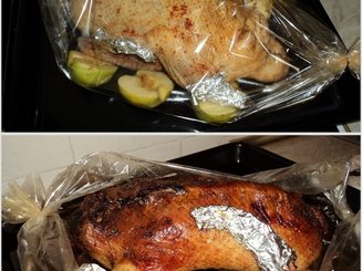 Утка (гусь) с яблоками