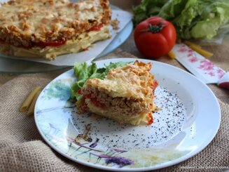 Макаронная запеканка "Привет из Италии"