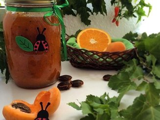 Абрикосовый конфитюр с ароматом лимона и лаванды