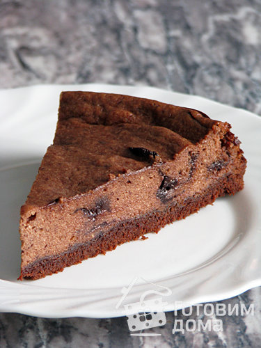 Экстра шоколадно-творожный пирог