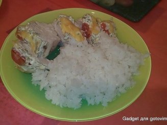 Куриная грудка в сметанном соусе